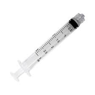 Seringa Luer Lock Descartavel Sem Agulha Com 3Ml